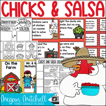 Preview of Chicks & Salsa Book Companion Reading Comprehension
