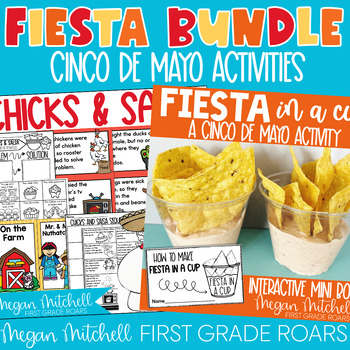 Preview of Chicks & Salsa & Fiesta in a Cup Cinco De Mayo Bundle