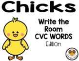 Chicks WRITE THE ROOM - CVC WORDS EDITION