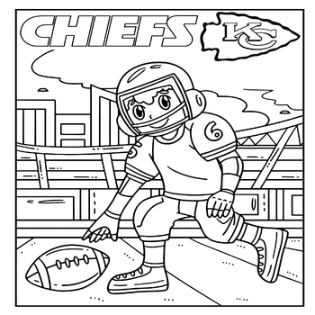 Chiefs Coloring Page : Kansas City Chiefs Coloring Page - Super Bowl ...
