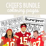 Chiefs Coloring Pages: Mahomes, Kelce, Pacheco