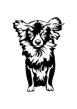 Preview of Chihuahua Dog Svg/Png/Jpg/Ai/Vector
