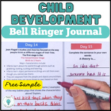 Child Development Worksheets Bell Ringer Journal Free Samp