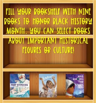 Preview of Child Development: Black History Month Bookshelf