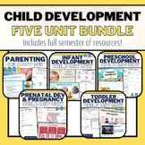 Child Development- Five Unit Bundle (Full Semester)