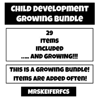 Preview of Child Development | Growing Bundle | FCS