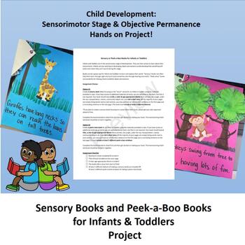 Preview of Child Development: Infant & Toddler Sensory & Peek-a-Boo Book Project