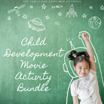 Preview of Child Development Movie Activity Bundle (Human Growth and Development)