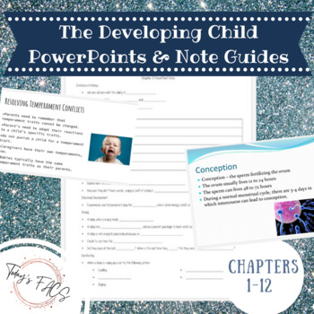 Preview of Child Development PowerPoints and Note Guides