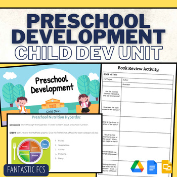 Preview of Child Development- Preschool Development