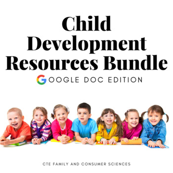 Preview of Child Development Resources Bundle: Google Doc Edition