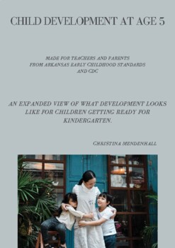 Preview of Child Development Standards Journal ages 4 to 5 years