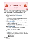 Child Development | Toddler Birthday Party Assignment
