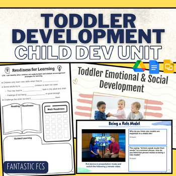 Preview of Child Development- Toddler Development Unit