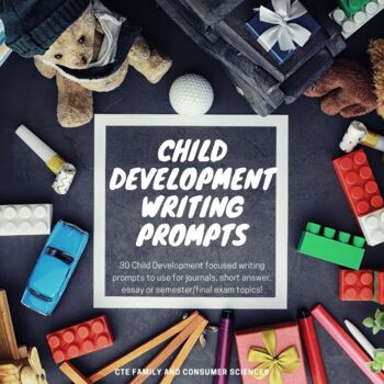 Preview of Child Development Writing Prompts (Journal, Short Answer, Essay) - PDF Version