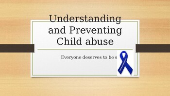 Preview of Child abuse workshop for students