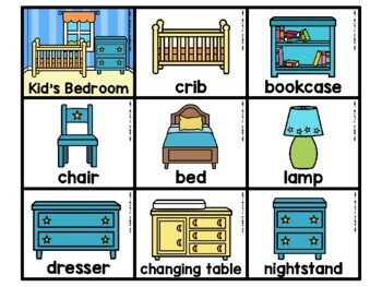 bedroom vocabulary