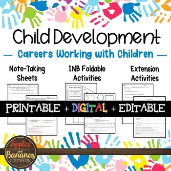 Preview of Childcare Options and Programs - Interactive Notebook Activities
