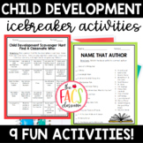 Child Development Themed Ice Breakers for Back to School | FCS