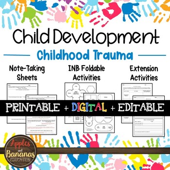 Preview of Childhood Trauma - Interactive Notebook Activities
