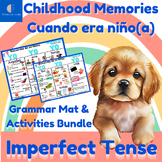 Childhood memories: Imperfect Tense Grammar Mat & Activiti