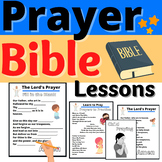 Bible Prayer Activity Resource Childrens Lessons Church Da