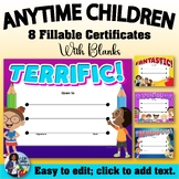 Children Certificates Fun Set