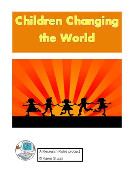 Preview of Children Changing the World