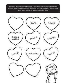 Social Emotional Learning When Parents Divorce Activity Book (print-n-go)