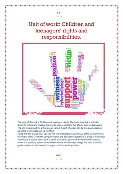 Preview of Children and teenagers' rights and responsibilities