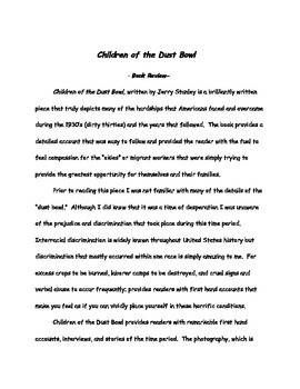 Preview of Children of the Dust Bowl Book Review