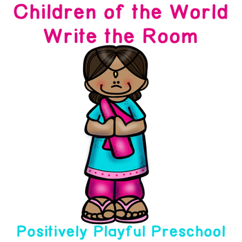 Preview of Children of the World Write the Room