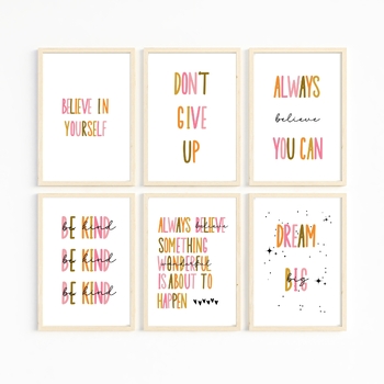 Preview of Children’s Affirmation Posters