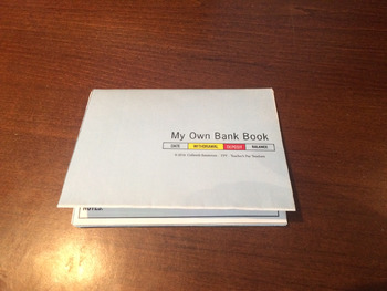Preview of Children's Bank Book (Date/Withdrawal/Deposit/Balance Version)