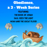 Children's Bible Curriculum - Obedience, a 3-Week Series