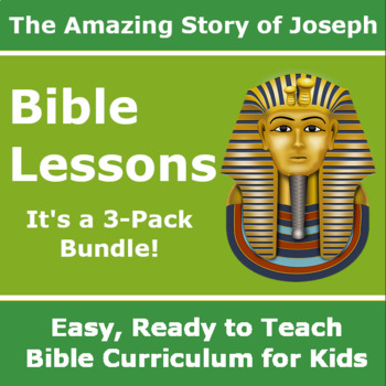 Preview of Children’s Bible Curriculum – The Amazing Story of Joseph – A 3-Part Series