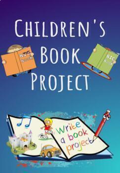 Preview of Children's Book Project- Interactive Notebook