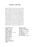 Children's Book Week Word Search