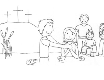 children's coloring page  easter christianout of
