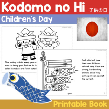 Preview of Culture of Japan: Children's Day (こどもの日, Kodomo no Hi) Printable Book