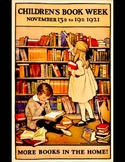 Children’s Library 1921 Reading Poster Digitally Remastered