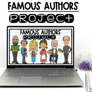 Preview of Children's Literature Author's Research Project Gifted Students Enrichment PBL