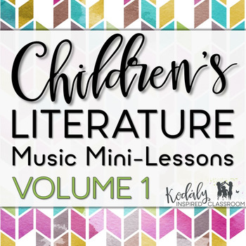 Preview of Children's Literature Music Mini Lessons: Volume 1