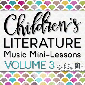 Preview of Children's Literature Music Mini Lessons: Volume 3