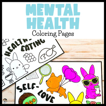 Preview of Children's Mental Health Awareness Activities | Check In Coloring Pages for Kids