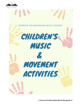 Preview of Children's Music and Movement Activities