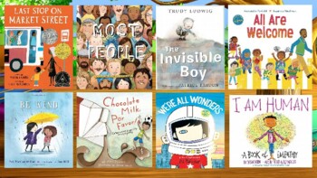 Preview of Children's Picture Book Read Alouds Choice Board (Empathy Theme)