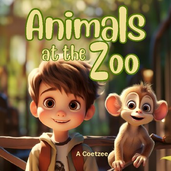 Preview of Children's Picture Books - Animals in the Zoo