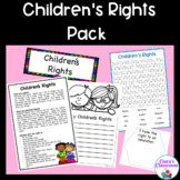 Children's Rights Activities Bundle