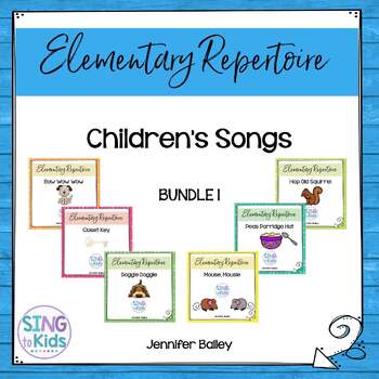 Preview of Children's Songs Bundle 1